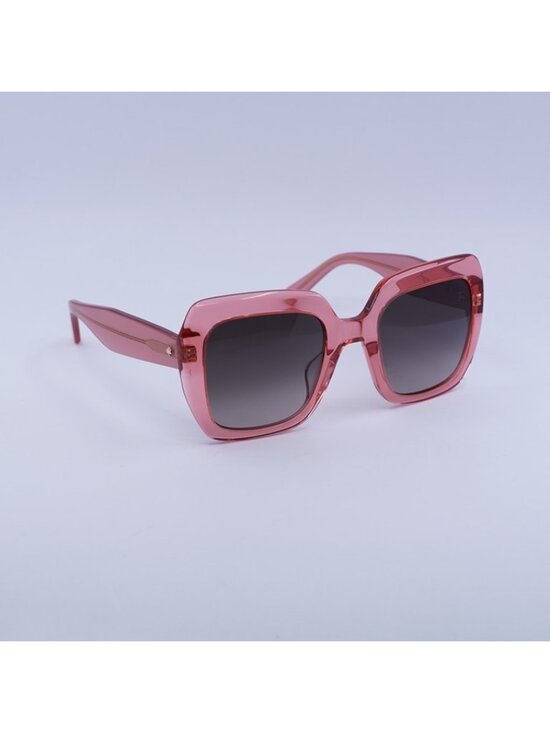 Kate Spade NAOMI/S 0733 HA Sunglasses Transparent Peach Square Frame main image 5